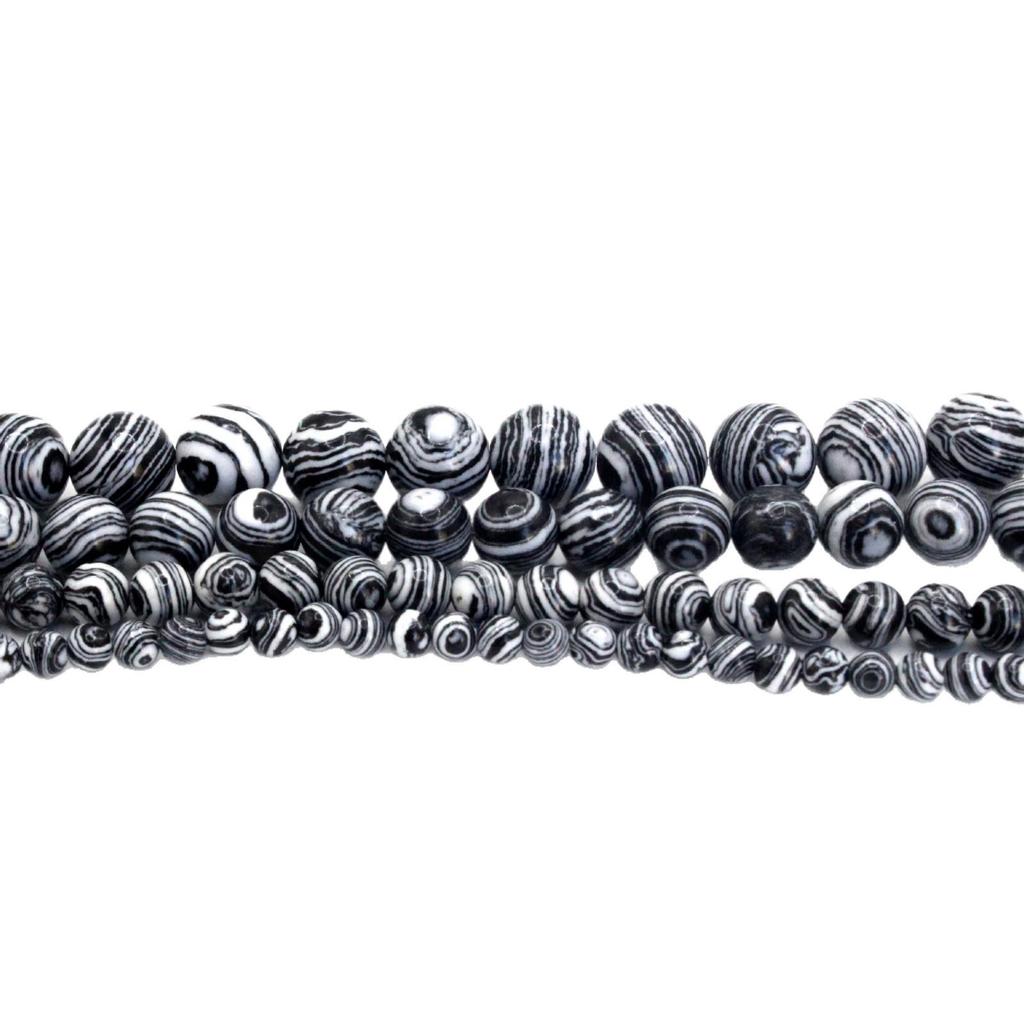 Natural Stone Round Beads for DIY Jewelry Making - Bracelet Components