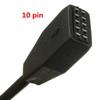3.5mm AUX Input Mode Cable Female Dash Mountable Socket for BMW E46 320 98-06 Aux-in Audio Adapter Cable Accessories for Phone