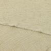 150cm Wide Textured Double-Layer Ramie Cotton Blend Fabric, Plain Vintage Jacquard for Retro Style Dress Making