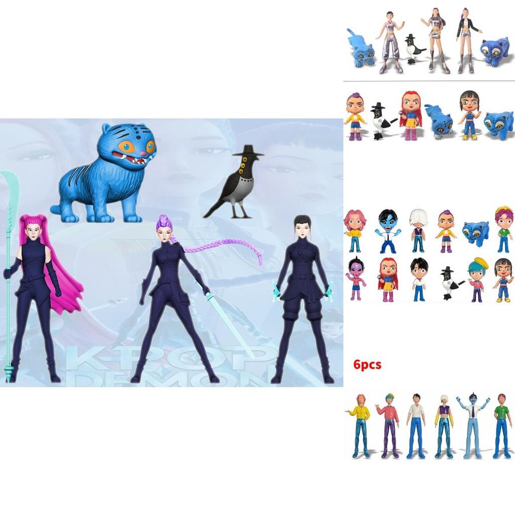 Kpop Dämonenjäger PVC Spielfigur Modell Sammlerstück Desktop-Dekoration für Fans