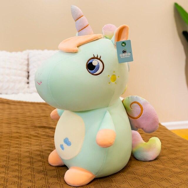Velký kawaii Embracable jednorožec s křídly plyšové hračky plněné měkké zvířecí jednorožec panenky pro holčičky dárky k narozeninám