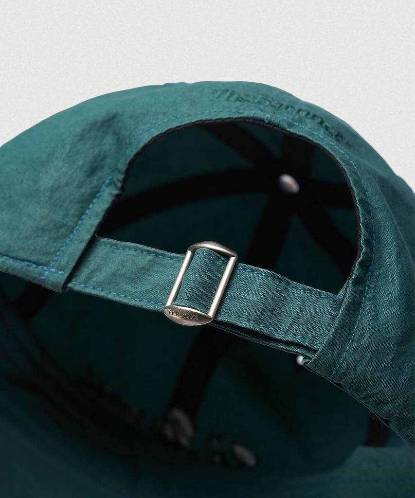 Deobanes Nylon Stitch Logo Ball Cap_Green