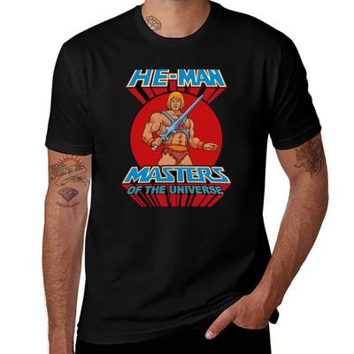 He-Man High Resolution T-Shirt Graphic T Shirts for Man T Shirts Cotton 100% T-Shirt