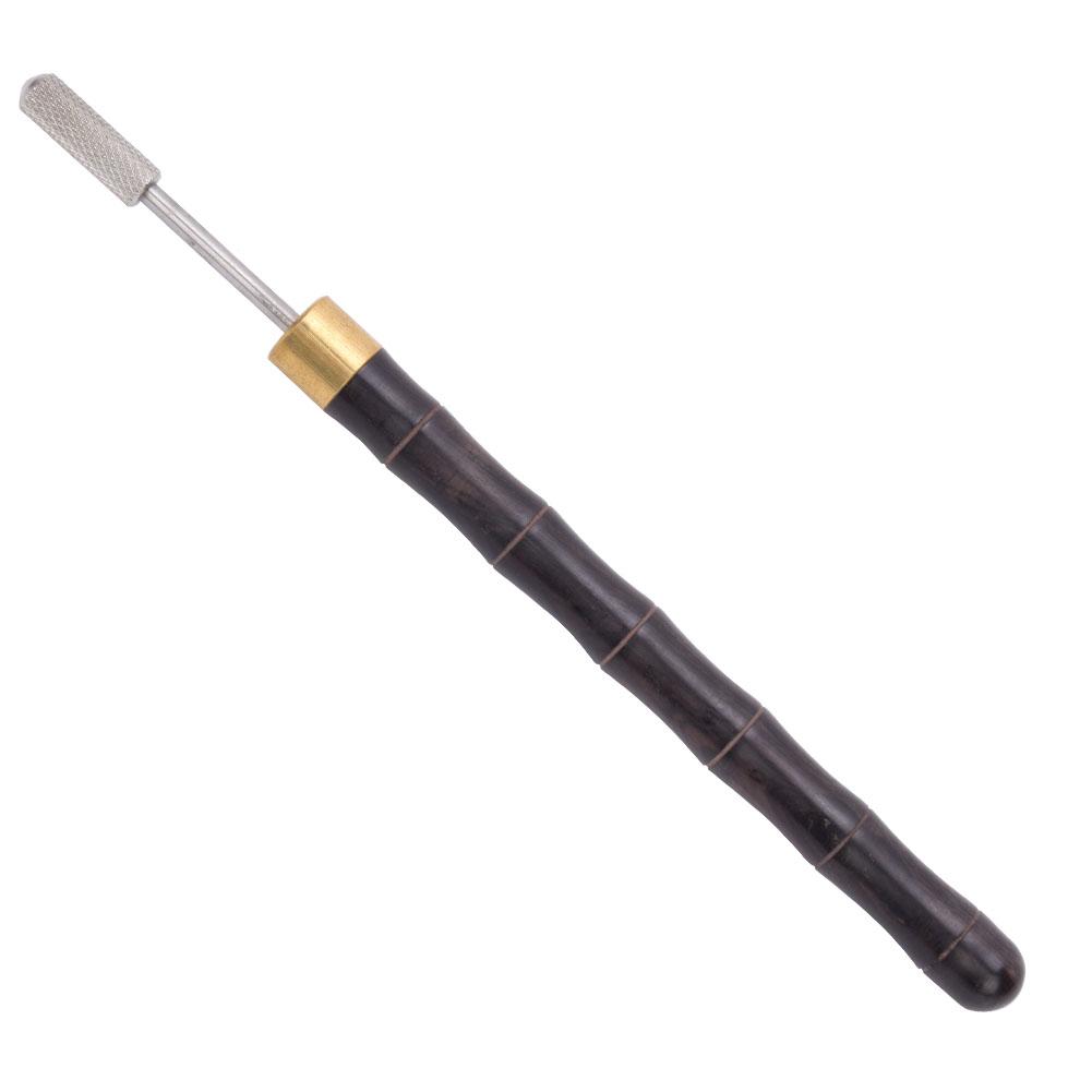 

Sandalwood Handle Edge Dye Pen Applicator DIY Leather Craft Edge Treatment ToolsBlack