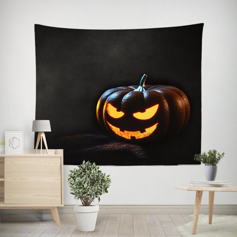 Halloween Ins Homestay Hanging Cloth Room Decoration Painting Window Scenery Tapestry Dormitory Renovation Wall Cloth