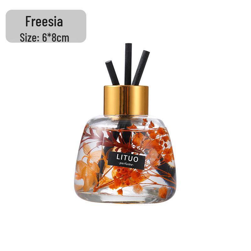 120ml Everlasting Flower Car Perfume: Long-lasting, Light Fragrance Seat Ornament for Car Interiors, Flameless Aromatherapy, Perfect for Ladies