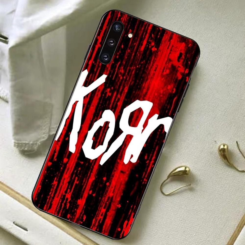 K-Korn Rock Band Phone Case For Redmi Note 4 X 5 A 6 7 8 T 9 9S 10 11 11S 11Epro Poco M3 Pro