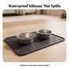 Easy to Wash Silicone Pet Feeding Mat Dishwasher Safe Food with Raised