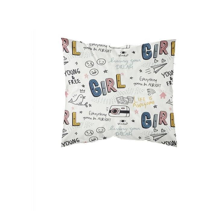Children's Duvet Cover 140x200 Cm with 1 Pillowcase 63x63 Cm Polyester Bed Set First 1.11