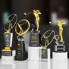 High-End Hole-in-One Golf Trophy: Metal Medal Award for Sports Events