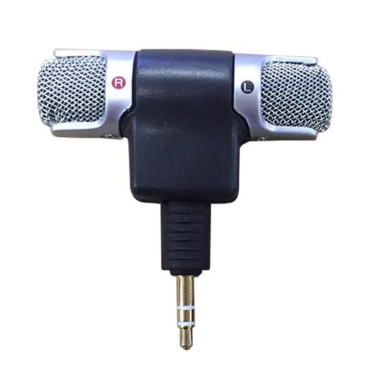 ECM-DS70P Mini Stereo Microphone Voice Sound Mic for MD Cell Phone PC Laptop