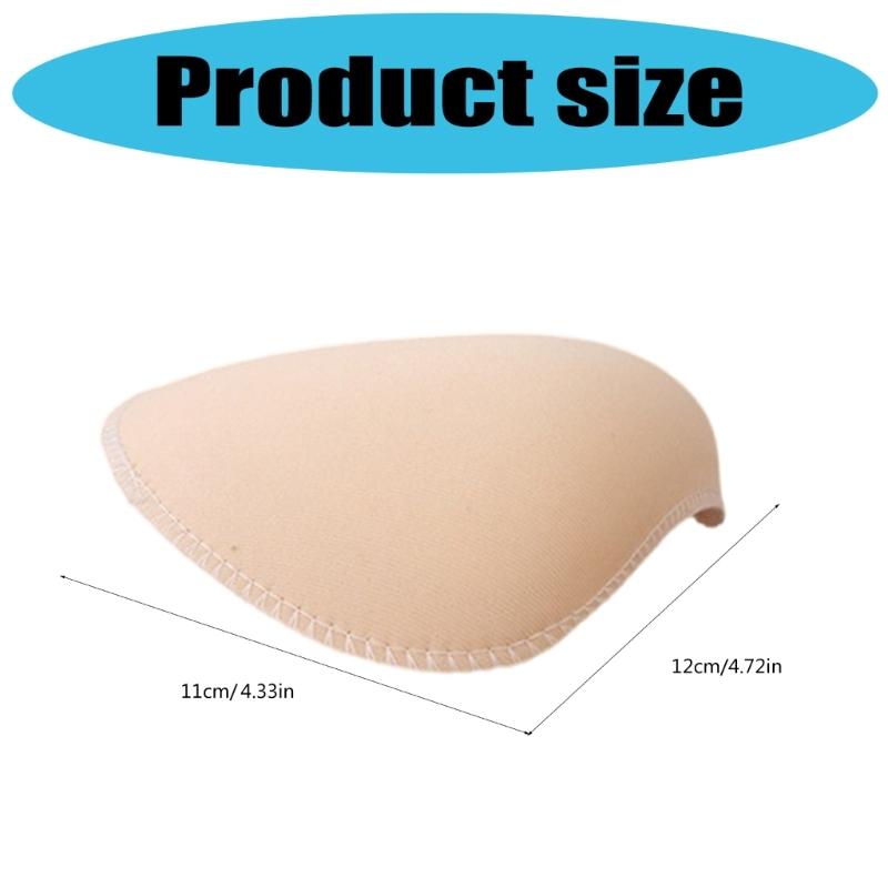 Detachable Shoulder Enhancers Invisible Lift Design Sponge Pads for Blouses Coats Women Men Clothing Sewing Accessories