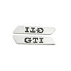 D7 for Volkswagen VW GTI MK5 Passat Polo Golf 3 Jetta Tiguan Beetle Touran Metal Car Side Emblem Fender Badge Bumper Strip Stickers