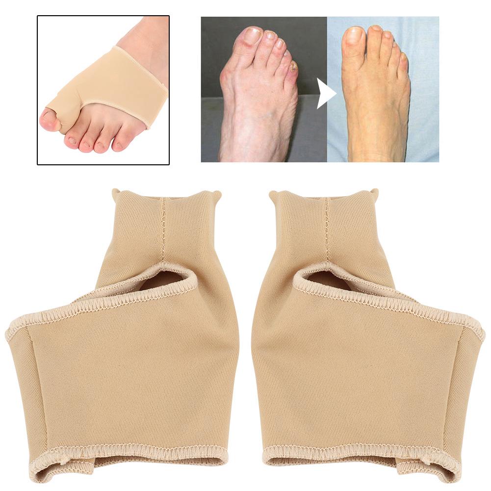 1 Pair Hallux Valgus Straightener Corrector Bunion Toe Protector Foot Care Pain Relief L