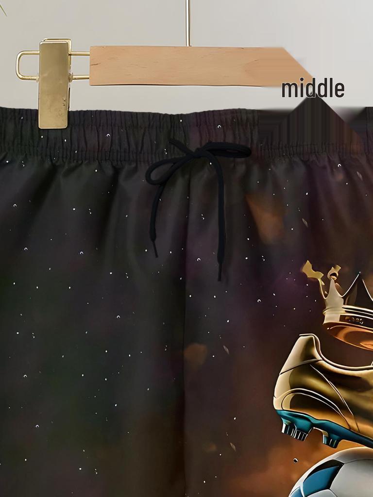 Kids' Quick-Dry Breathable Beach Pants - Versatile 3D Print for Summer Fun