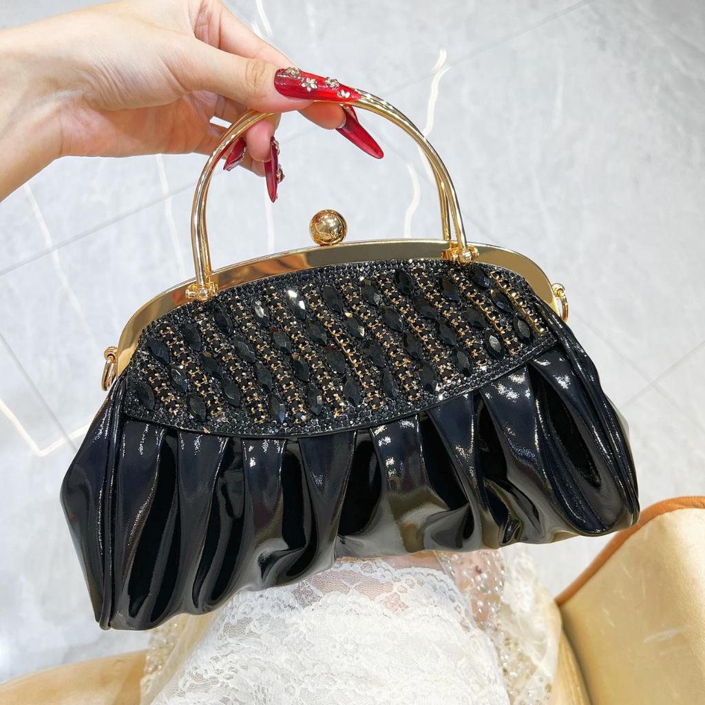 Diamantbesetzte Abendtasche Clutch Abendkleid-Tasche Formale Kleidung Tasche Damen-Tasche Handtasche
