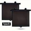 Retractable Car Window Roller Sunshade, Adjustable Universal Side Window Sun Blocker, Breathable Mesh Sun Visor for Car