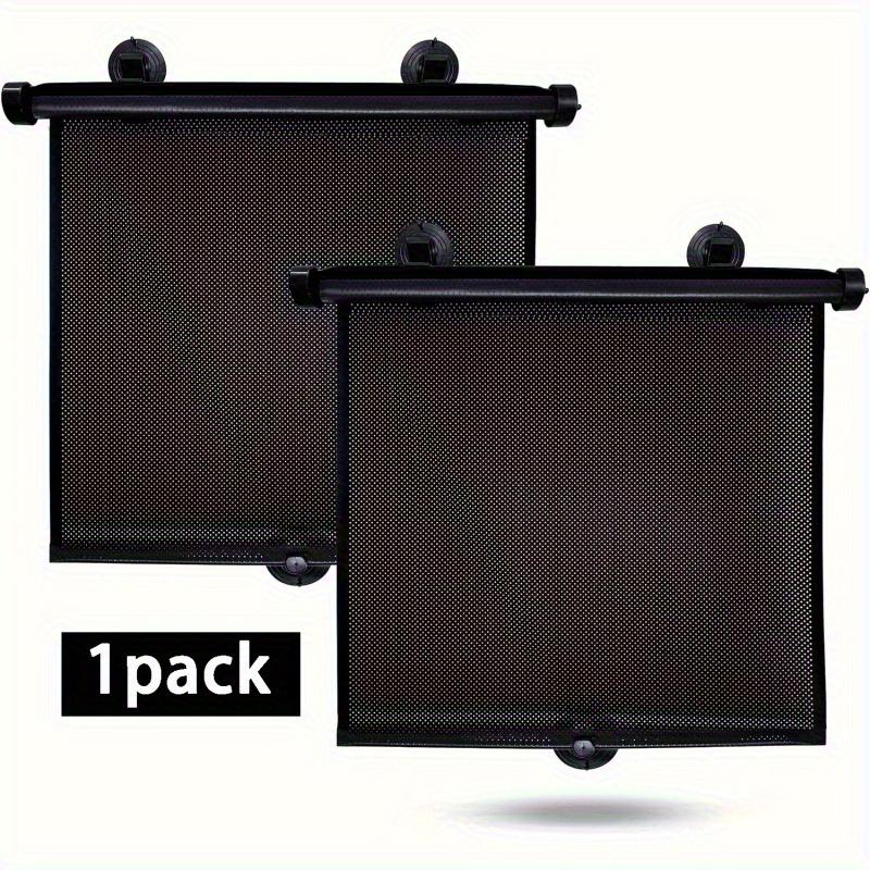 Retractable Car Window Roller Sunshade, Adjustable Universal Side Window Sun Blocker, Breathable Mesh Sun Visor for Car