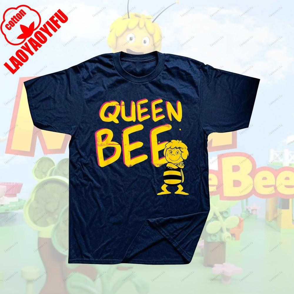 Maya The Bee Movie Cartoon Character T-shirts Cartoons T Shirt for Fitness Training Jogging Outdoor Activities