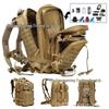 Tactical 3P Military Backpack - Large Capacity Assault Bag for Men