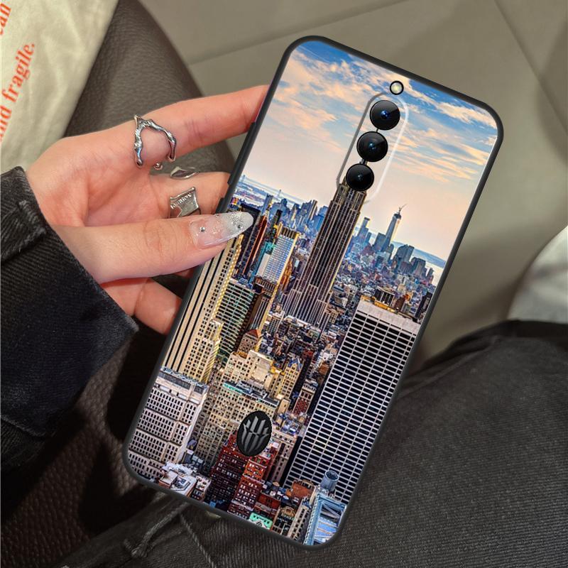 

New York City Case For ZTE Nubia RedMagic 11 9 8 10 Pro Plus 8S 9S 10S Pro 5G 5S 6 7 6S 7S Pro 10 Air Cover RedMagic 9S Pro Plus