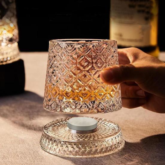 Ποτήρι Κρασιού 360 Μοιρών Περιστρεφόμενο 280ml Περιστρεφόμενο Ποτήρι Ουίσκι με Βάση Χωρίς Μόλυβδο Ποτήρι για Ανακούφιση από το Στρες Και Έγχυση Αρωμάτων Μοναδικό Δώρο για Γενέθλια