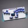 16Keys Gaming Keypad All Button Leverless Controller Arcade Stick for PC with Light Display