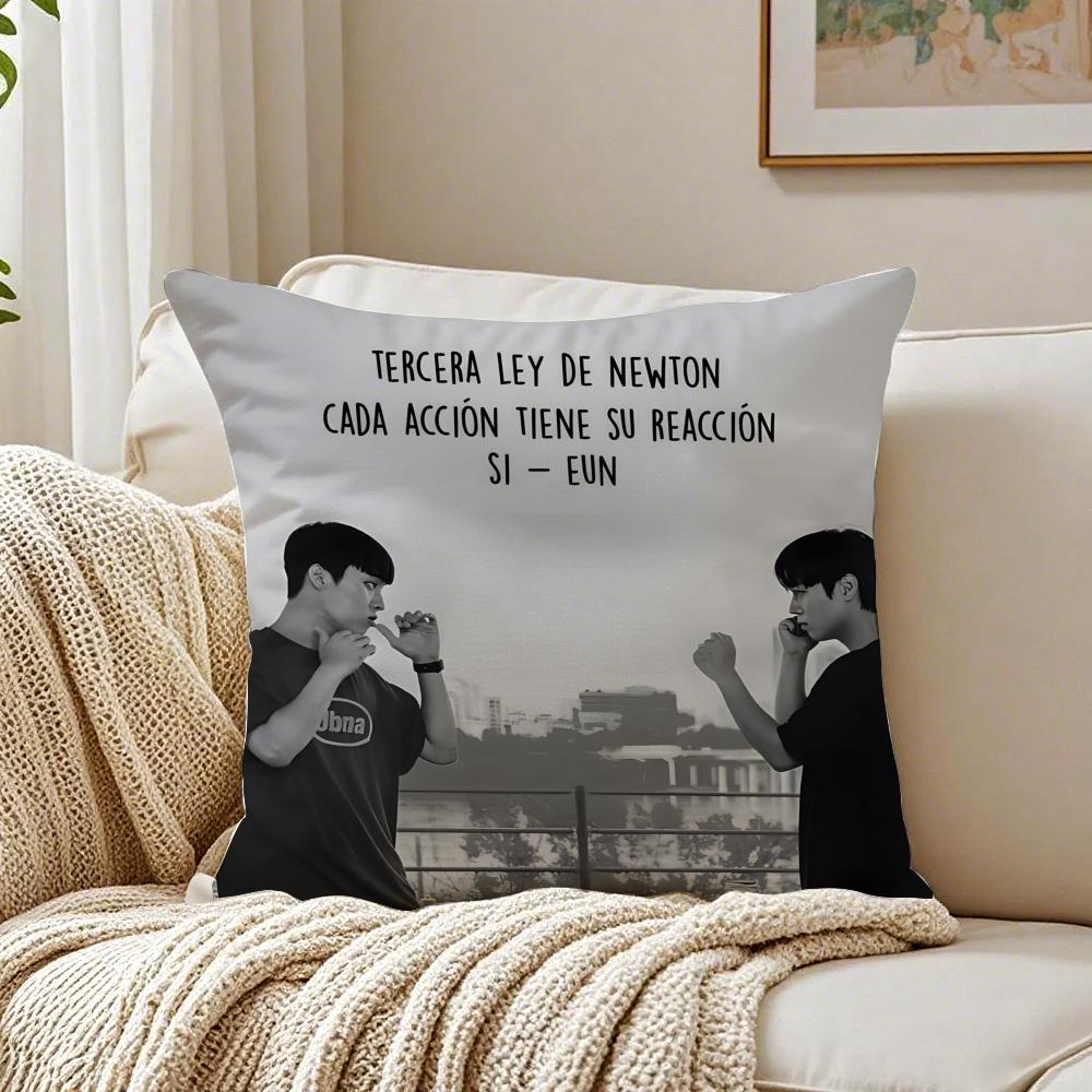 Webtoon Gritty 1 WWeak HHero Class 1 Cushion Cover Pillowcase Antidustmite living Room Sofa Decor Cushion Room