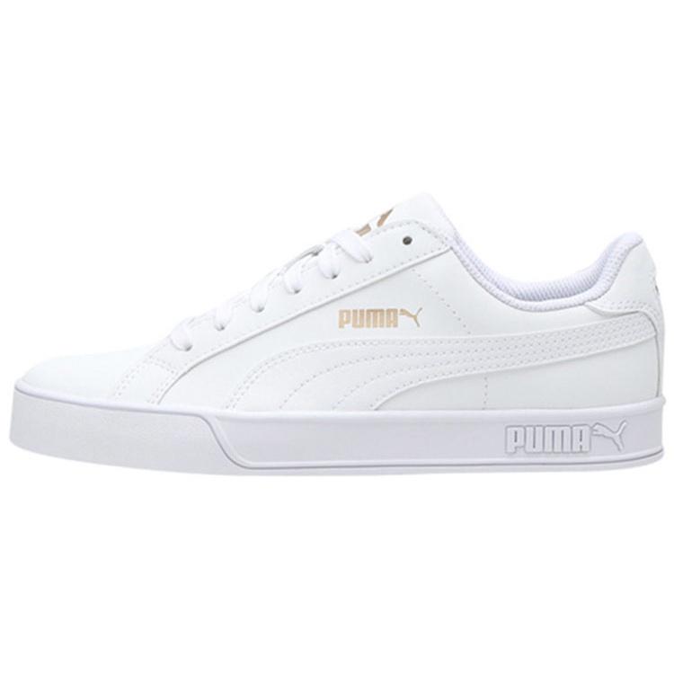 PUMA Smash Vulc Classic  White Gold  Men s 359622-16 EU 43