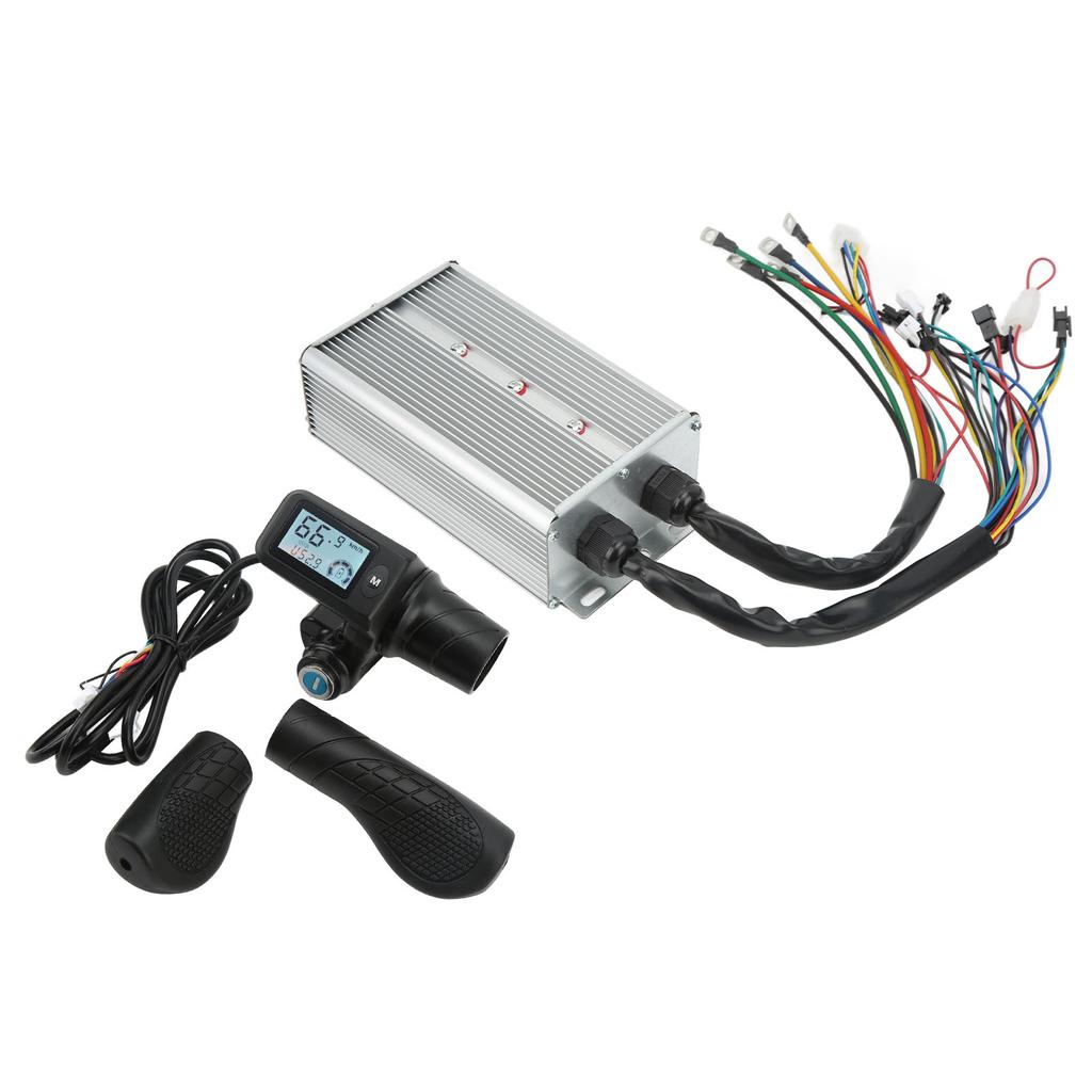 1500W 36V 48V Bürstenloser Motor Controller Set Gashebel LCD Panel mit Sperre Geschwindigkeitsregelung Schalthebel für