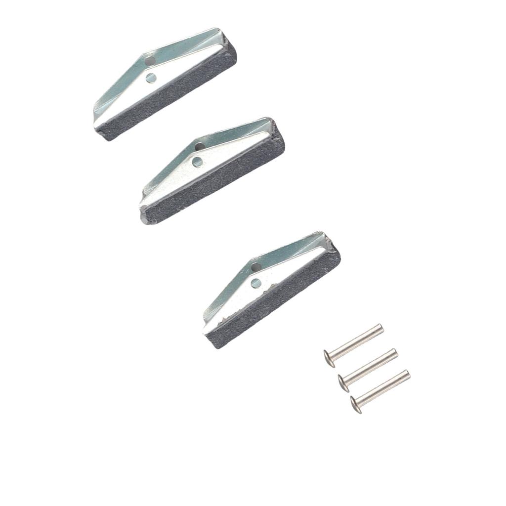 3PCS Engine Cylinder Hone Stone Hvy Duty Sturdy Construction 3 Jaw Cylinder Honing Stones Tool