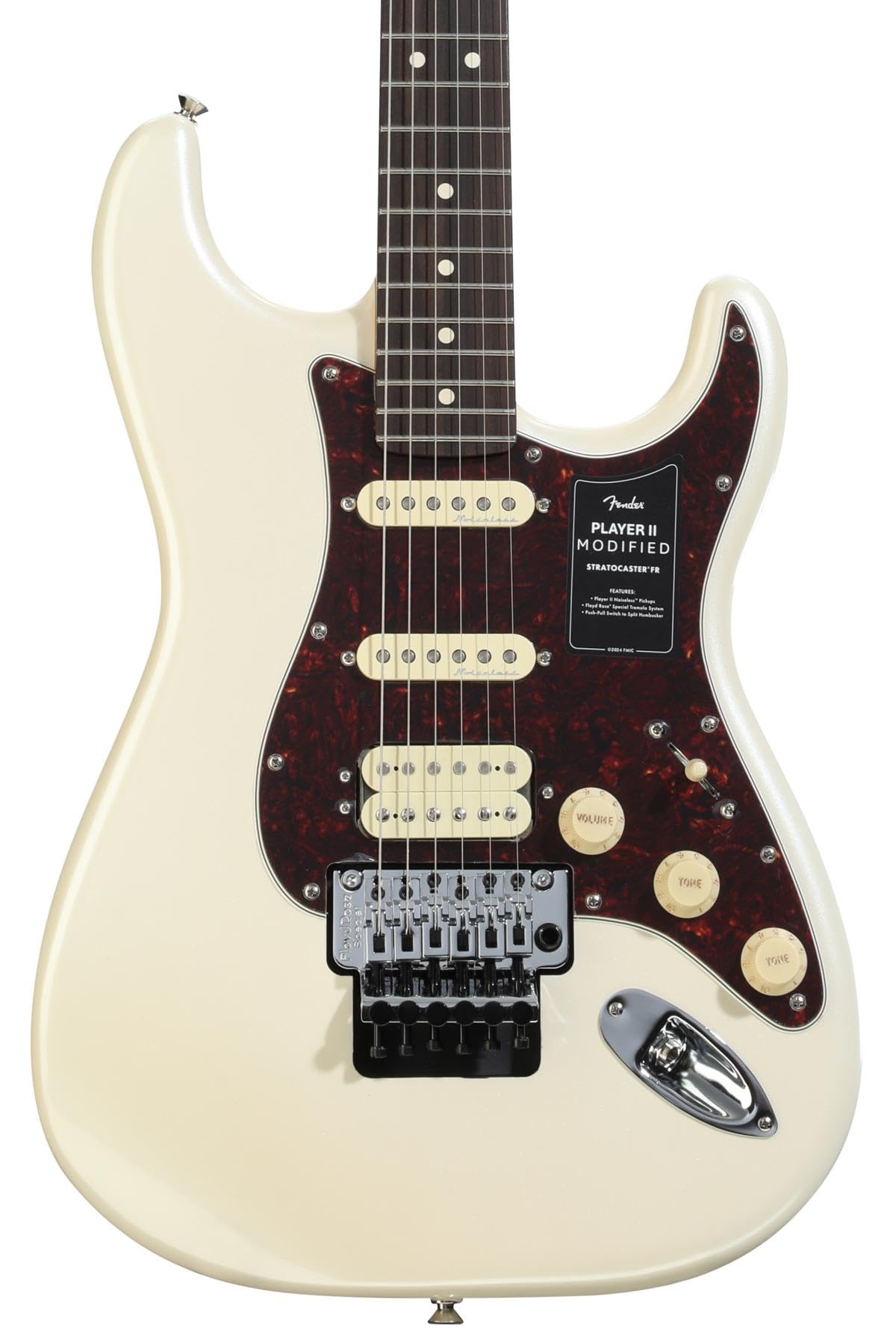 

II Modified Stratocaster HSS Floyd Rose Rosewood Fingerboard Olympic Pearl Fender Fender/Player