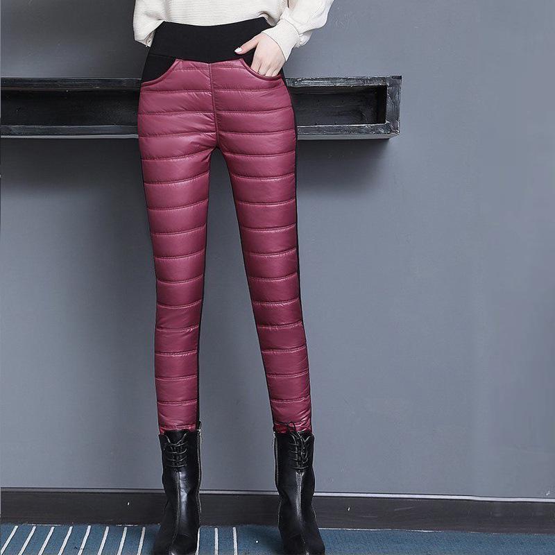 Women's High Waist Plus Size Fleece-Lined Winter Leggings