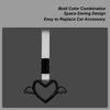 Heart Shaped Hand Straps For Car Rear Bumper Warning Ring Decor Automotive Interior Ornament Decoration For Auto Vehicles