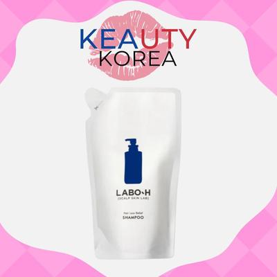LABO-H SZAMPON Chłodzący skórę głowy i zapobiegający wydzielaniu sebum 400 ml (Wkład)