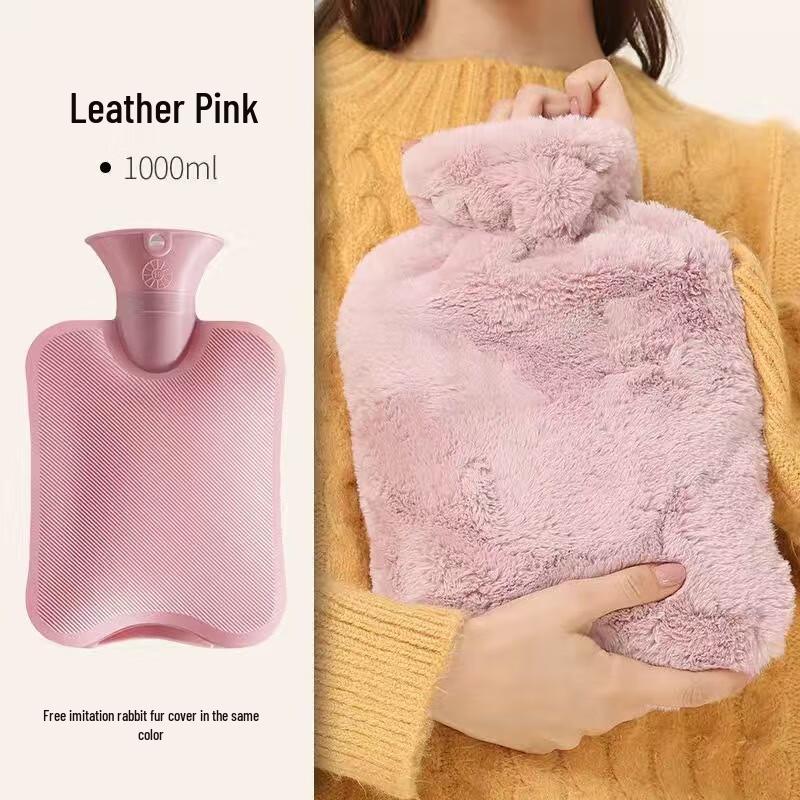 

SOTHING Faux Rabbit Fur Hot Water Bottle