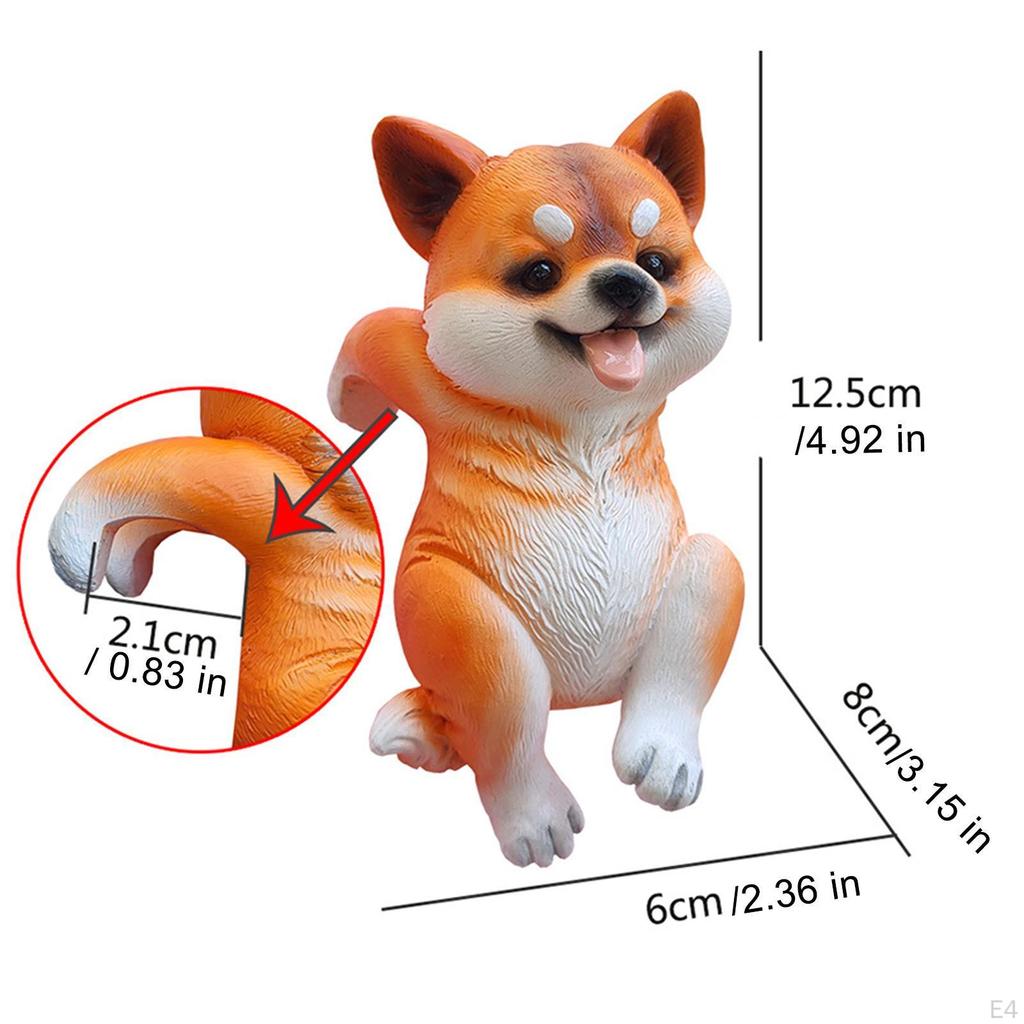 Charming Dog Garden Sculpture Planter for Outdoor