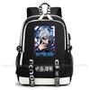 Jujutsu Kaisen Backpack Anime Mochila Student Casual Schoolbag Boys Girls Gift Book Bag Lightweight Daily Travel Rucksack