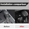 Gear Shift Knob Head Cover Carbon Fiber Color Decorative Prevent Scratch for Honda CR-V RS 2023 Onwards Shifter Knob