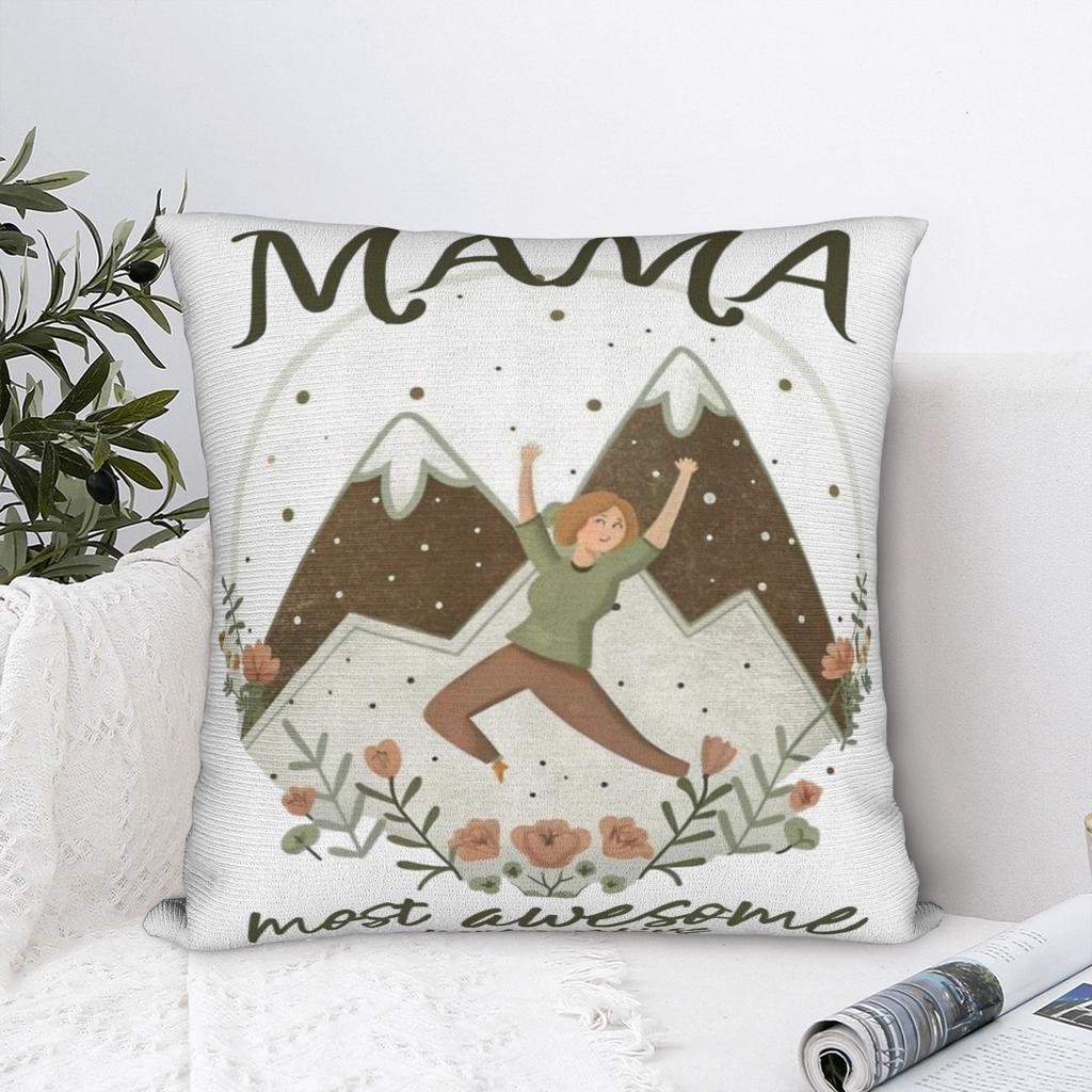 Decorative Pillowcase Happy Mother'S Day Accessories Seat Throw Pillow Case Cover Zipper Multi-Size