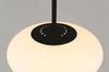 Interform Fatima 1 Pendant Light LT-4041 (Bulb not included, sold separately) Glass, White, Black, Single Light
