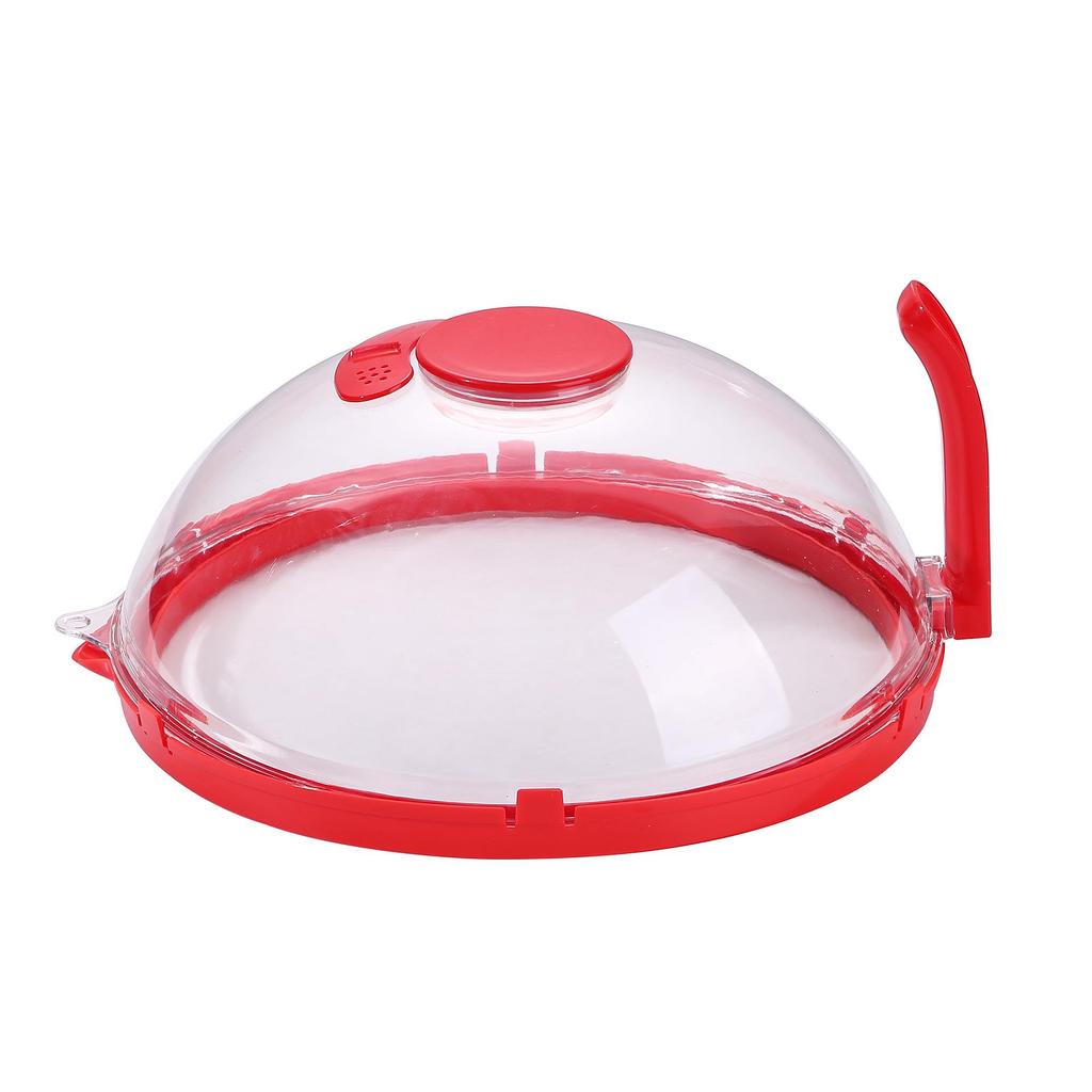 High-Temperature Resistant Microwave Heating Lid with Water Injection and Oil Splatter Protection