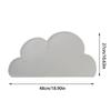 Children Cloud Silicone Meal Mat Baby Silicone Cloud  Nonspill Nonslip Waterproof Leakage Food Silicone Insulated Pet Meal Mat