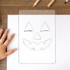 Halloween Dynia Duch Nietoperze Twarz Wytłaczanie Wykrojniki Szablony Szablony do Rzeźbienia do Tworzenia Kart i Dekoracji Albumów Fotograficznych