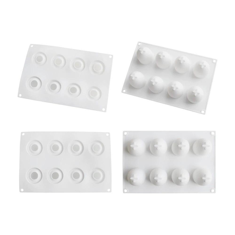 3D Silicone Mousse Mold Silicone Jelly Pudding Mold Baking Molds Strawberry Mold  Desserts Mousse
