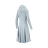 Li Ning Fitness Serie Sportlich Lässig Einfarbig Kapuzenpullover UV-Schutz Sonnenschutzkleidung Damen Oberbekleidung Grau AFDVE44-2
