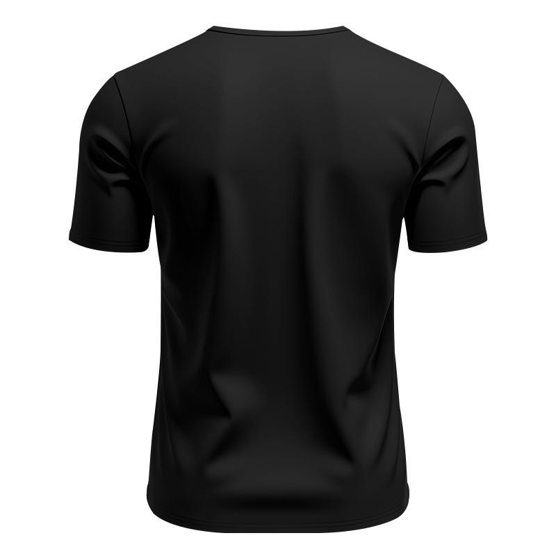 Men's V-Neck Quick-Dry Short Sleeve T-Shirt.