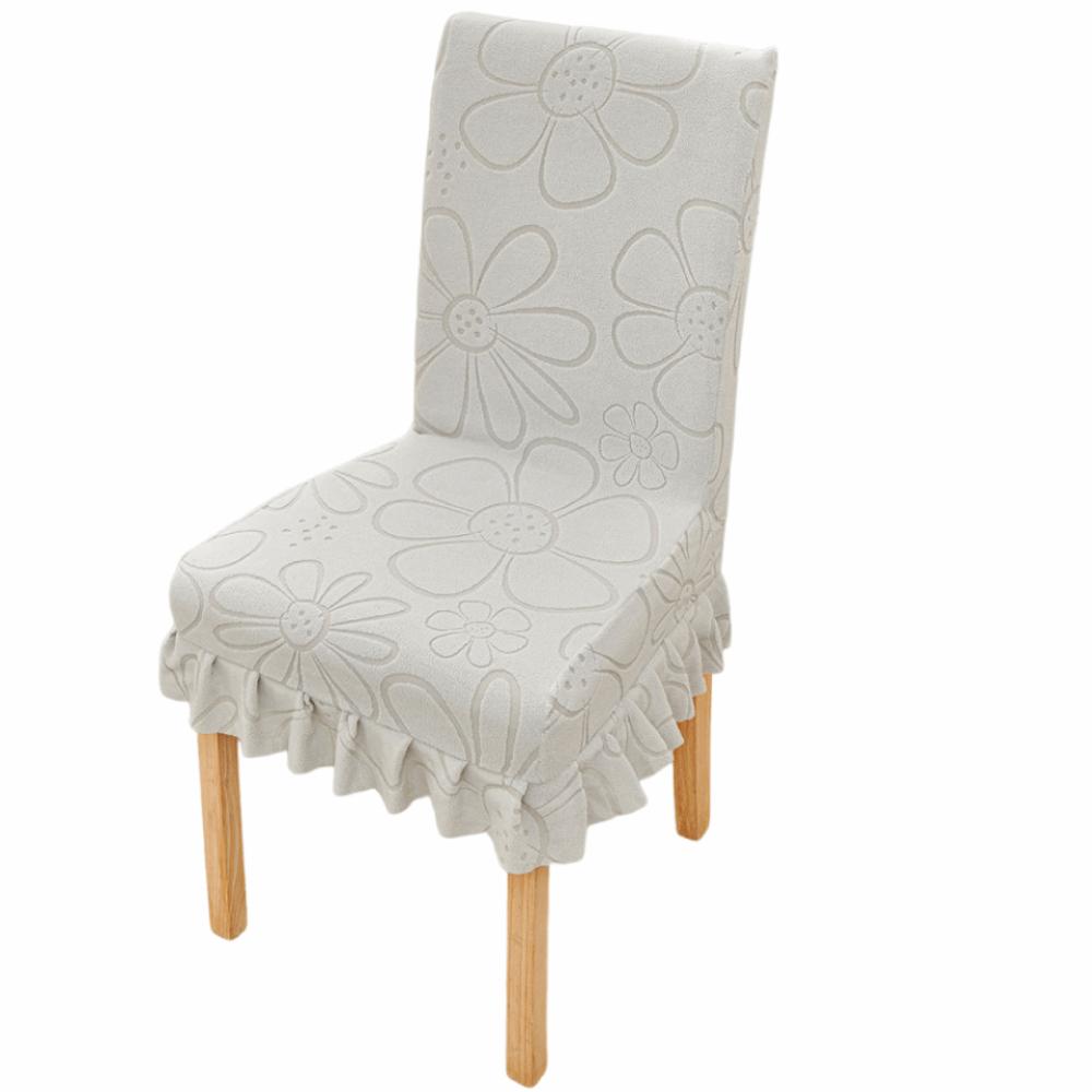 

Washable Chair Covers Anti-dust Chair Seat Covers Thicken Stretch Spandex Covers Wedding