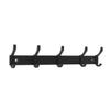 10-Hook Hanger (Black)/Bathroom Hanger Multipurpose Wall Hanger