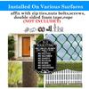 No Soliciting Sign Front Door,No Soliciting Yard Sign,Easy to Mount 8x12 inch